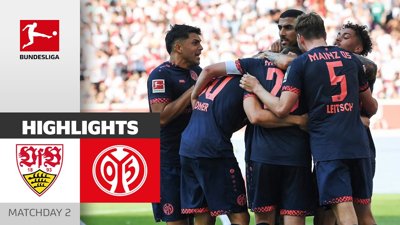 Video highlight VfB Stuttgart vs Mainz 05 vòng 2 Bundesliga 2024/25